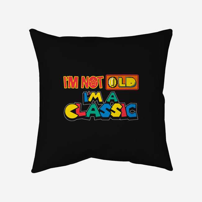 I'm A Classic-None-Non-Removable Cover w Insert-Throw Pillow-krisren28