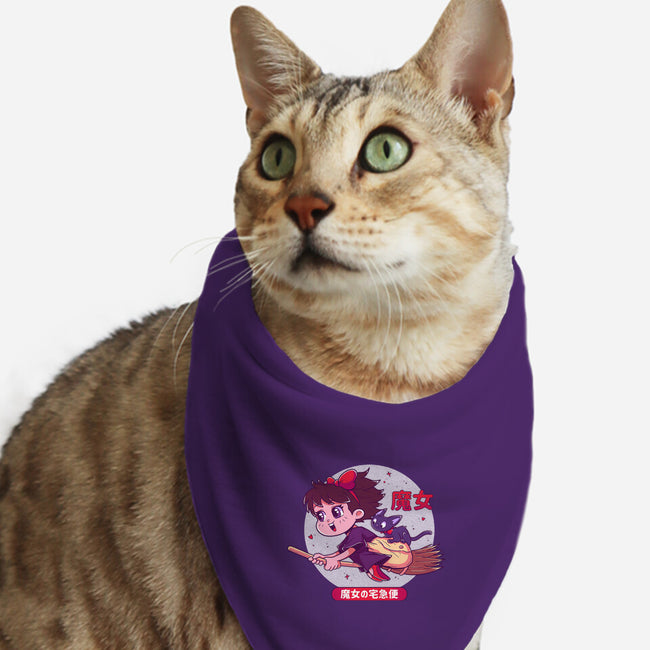 Kiki's Adventure-Cat-Bandana-Pet Collar-Ca Mask