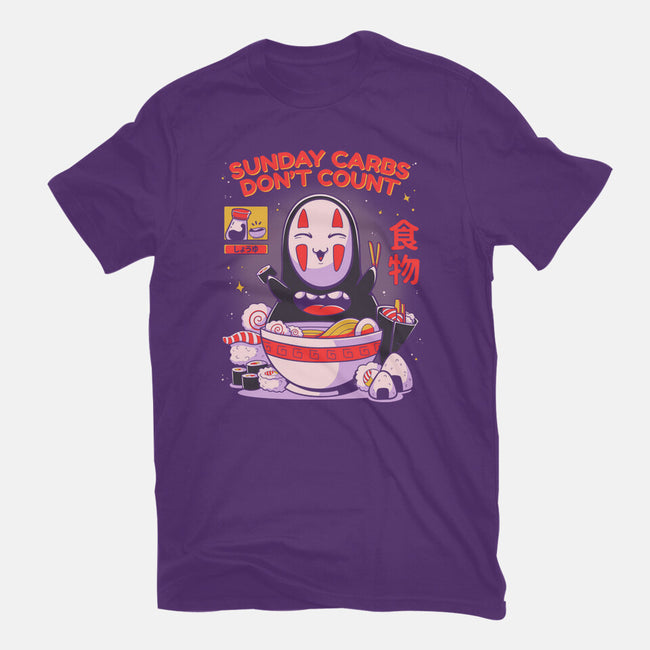 Sunday Carbs Don't Count-Mens-Premium-Tee-Ca Mask