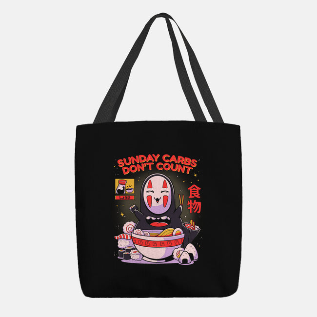 Sunday Carbs Don't Count-None-Basic Tote-Bag-Ca Mask