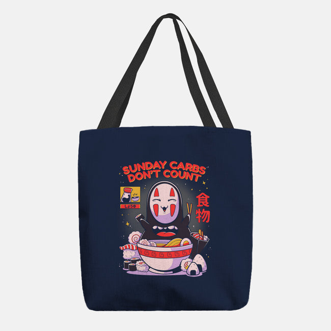 Sunday Carbs Don't Count-None-Basic Tote-Bag-Ca Mask