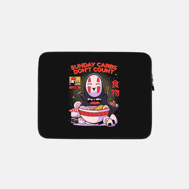 Sunday Carbs Don't Count-None-Zippered-Laptop Sleeve-Ca Mask