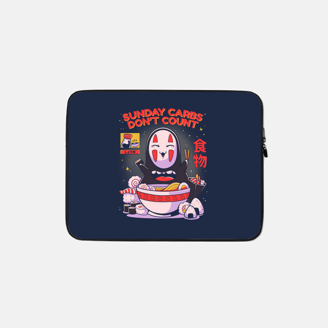 Sunday Carbs Don't Count-None-Zippered-Laptop Sleeve-Ca Mask