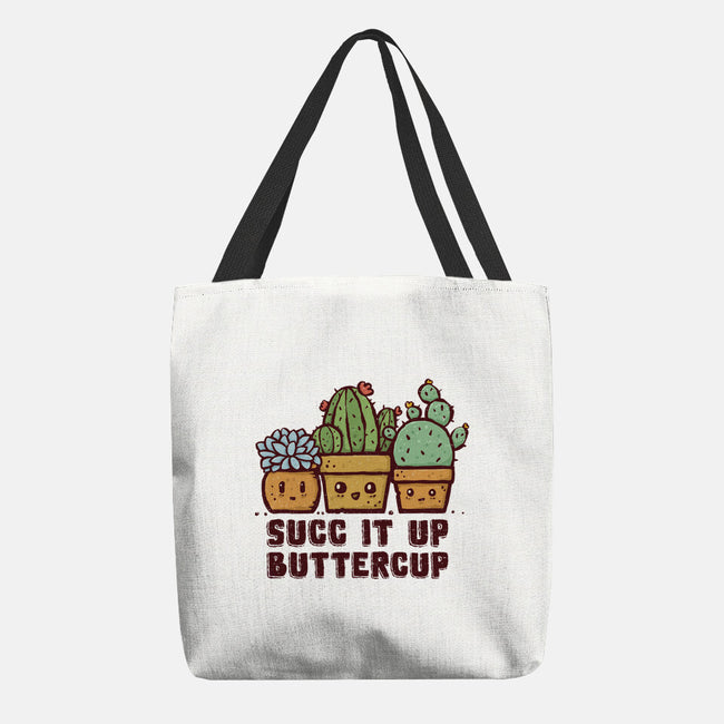 Succ It Up-None-Basic Tote-Bag-kg07