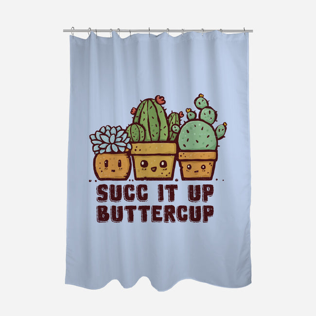 Succ It Up-None-Polyester-Shower Curtain-kg07