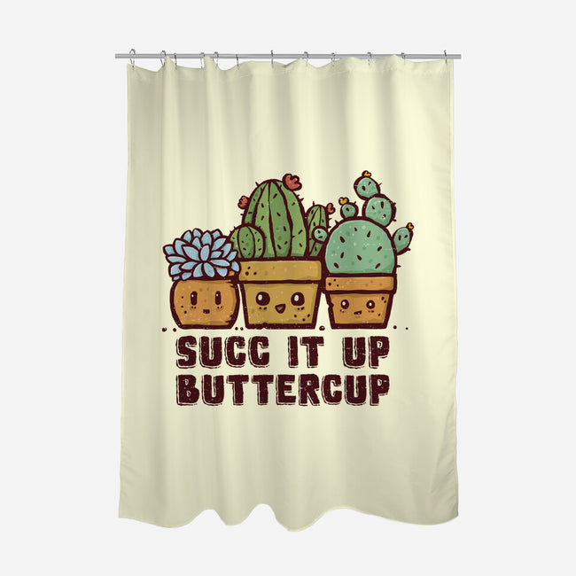 Succ It Up-None-Polyester-Shower Curtain-kg07