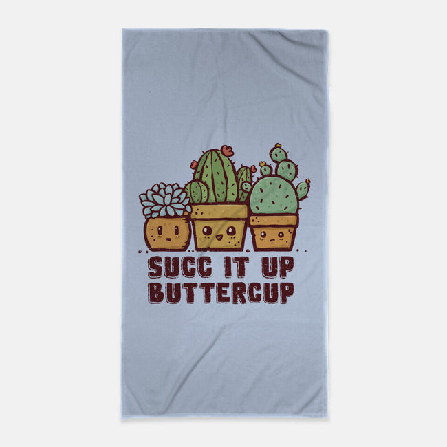 Succ It Up-None-Beach-Towel-kg07