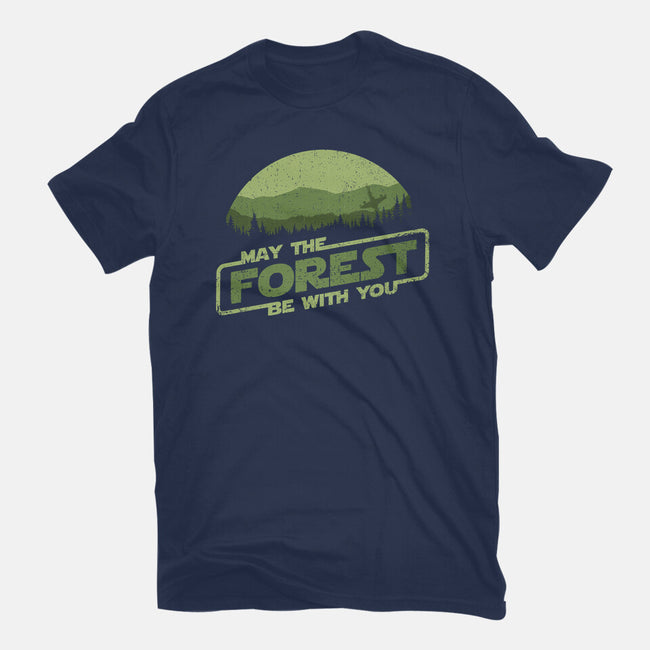 May The Forest Be With You-Mens-Basic-Tee-kg07