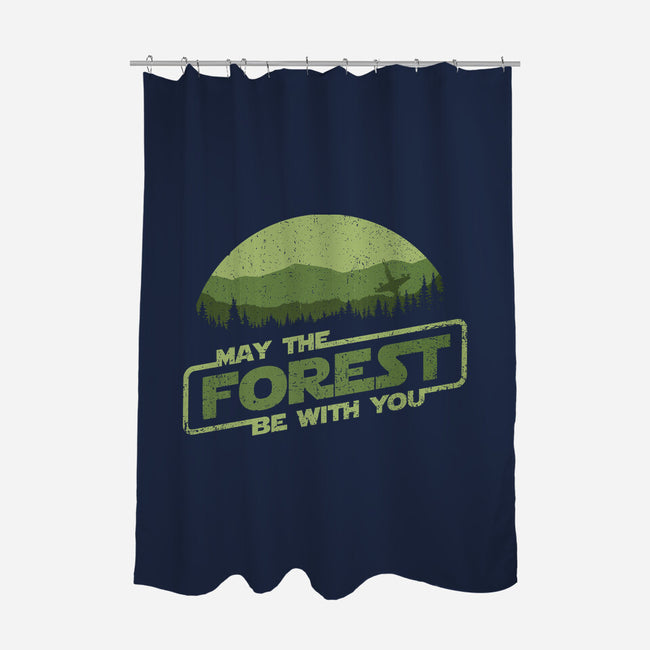 May The Forest Be With You-None-Polyester-Shower Curtain-kg07