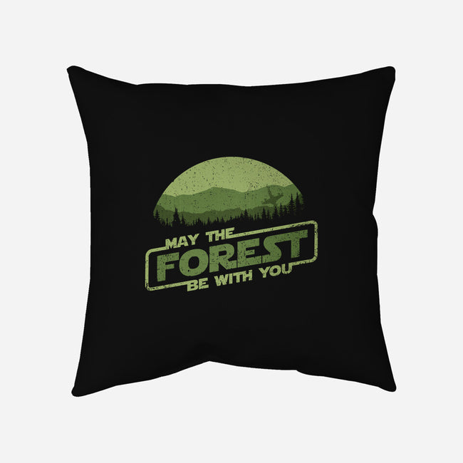 May The Forest Be With You-None-Non-Removable Cover w Insert-Throw Pillow-kg07