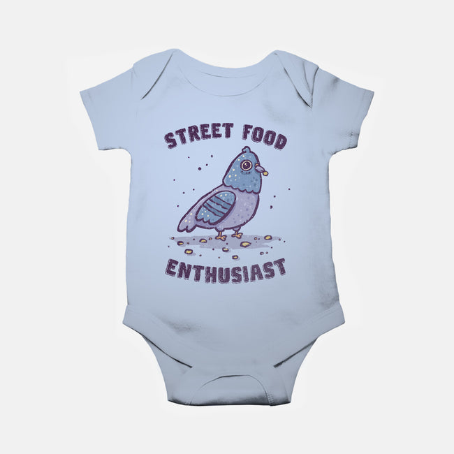 Street Food Enthusiast-Baby-Basic-Onesie-kg07