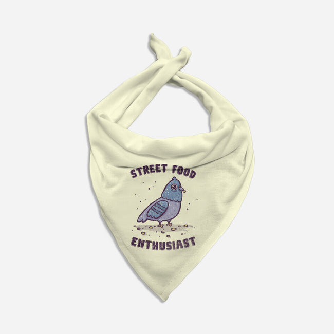 Street Food Enthusiast-Cat-Bandana-Pet Collar-kg07