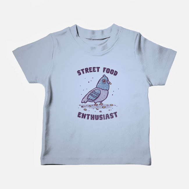 Street Food Enthusiast-Baby-Basic-Tee-kg07