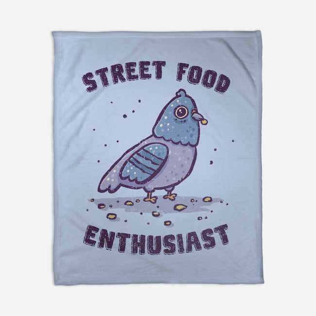 Street Food Enthusiast-None-Fleece-Blanket-kg07