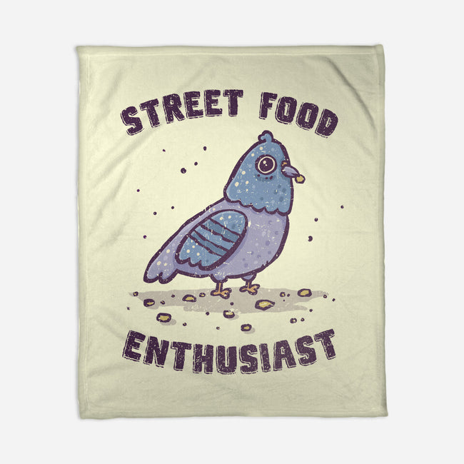 Street Food Enthusiast-None-Fleece-Blanket-kg07