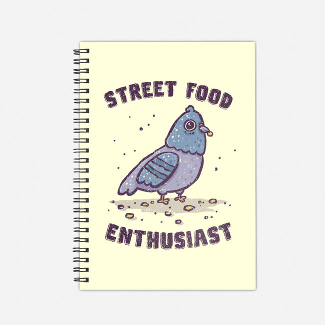 Street Food Enthusiast-None-Dot Grid-Notebook-kg07