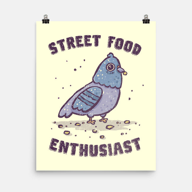 Street Food Enthusiast-None-Matte-Poster-kg07