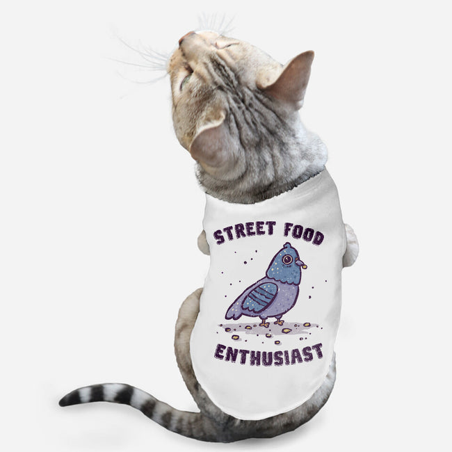 Street Food Enthusiast-Cat-Basic-Pet Tank-kg07