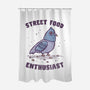 Street Food Enthusiast-None-Polyester-Shower Curtain-kg07