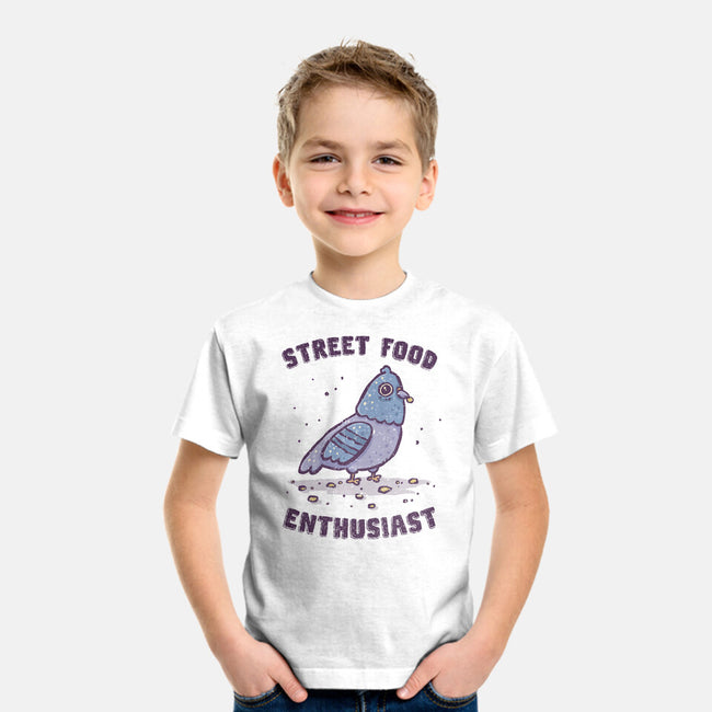 Street Food Enthusiast-Youth-Basic-Tee-kg07