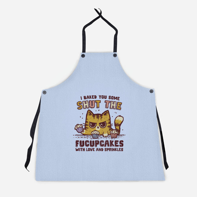 With Love And Sprinkles-Unisex-Kitchen-Apron-kg07