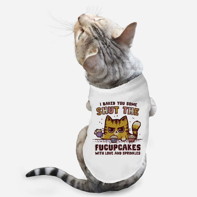 With Love And Sprinkles-Cat-Basic-Pet Tank-kg07