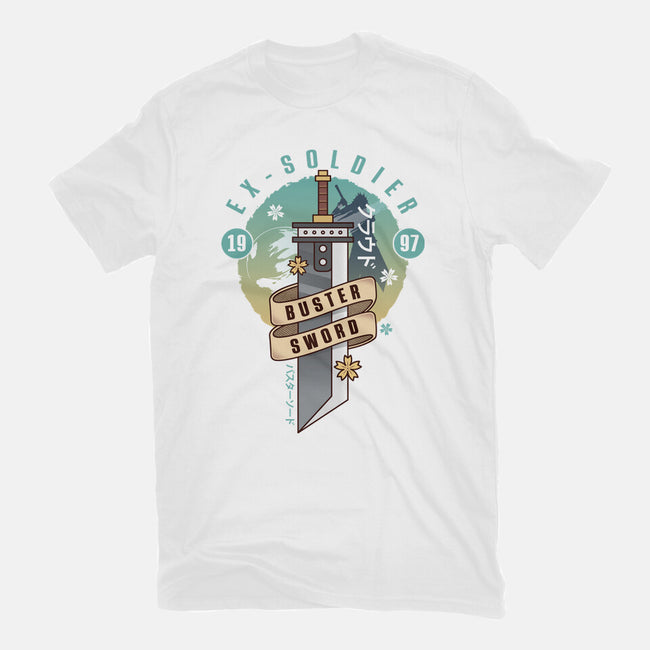 Cloud Buster Sword Emblem-Unisex-Basic-Tee-LAGELANTEE