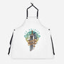 Cloud Buster Sword Emblem-Unisex-Kitchen-Apron-LAGELANTEE