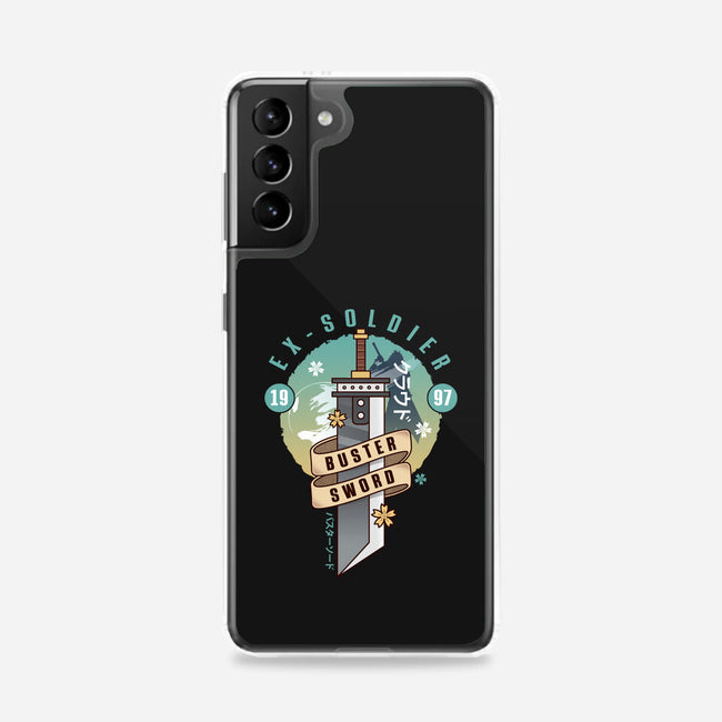 Cloud Buster Sword Emblem-Samsung-Snap-Phone Case-LAGELANTEE