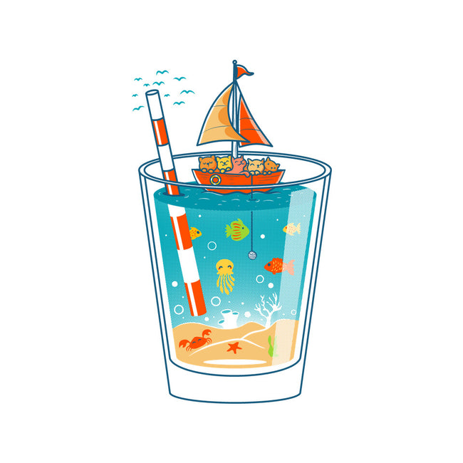 A Glass of Summer-None-Glossy-Sticker-erion_designs