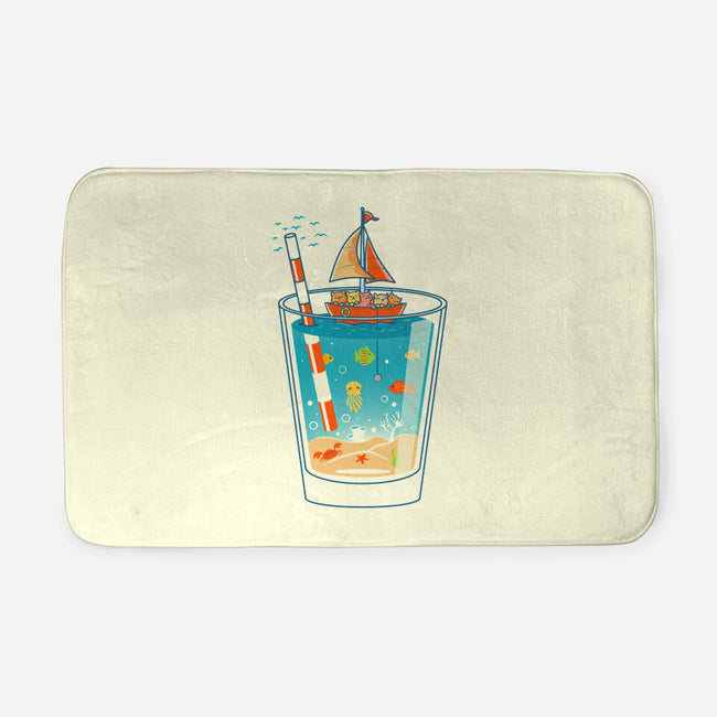 A Glass of Summer-None-Memory Foam-Bath Mat-erion_designs