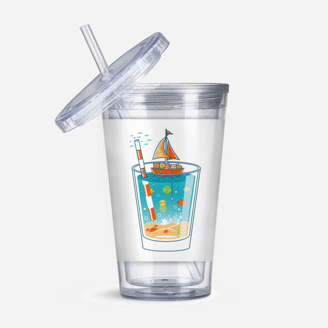 A Glass of Summer-None-Acrylic Tumbler-Drinkware-erion_designs