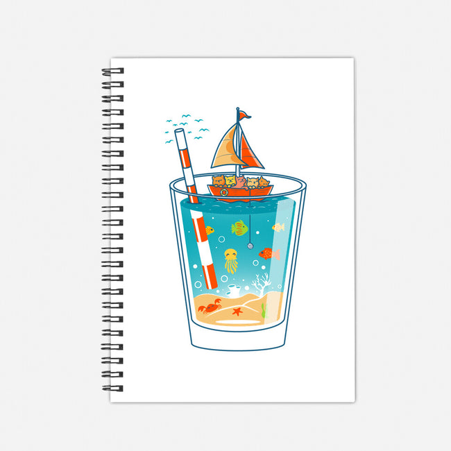 A Glass of Summer-None-Dot Grid-Notebook-erion_designs