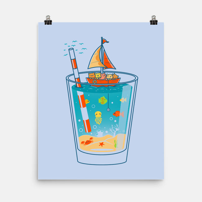 A Glass of Summer-None-Matte-Poster-erion_designs