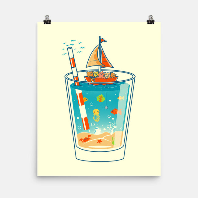 A Glass of Summer-None-Matte-Poster-erion_designs