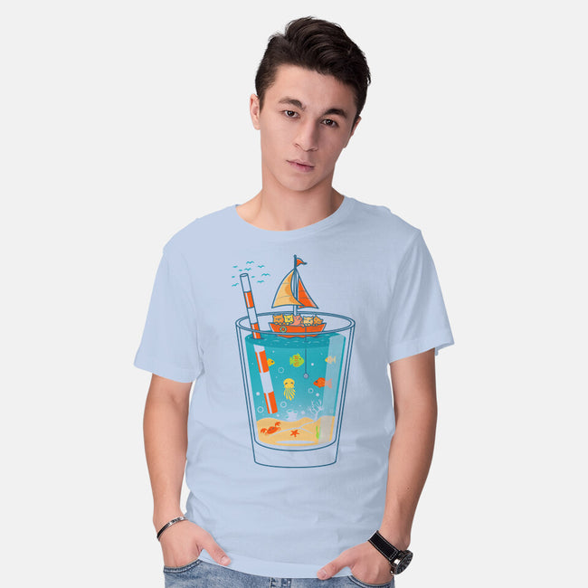 A Glass of Summer-Mens-Basic-Tee-erion_designs