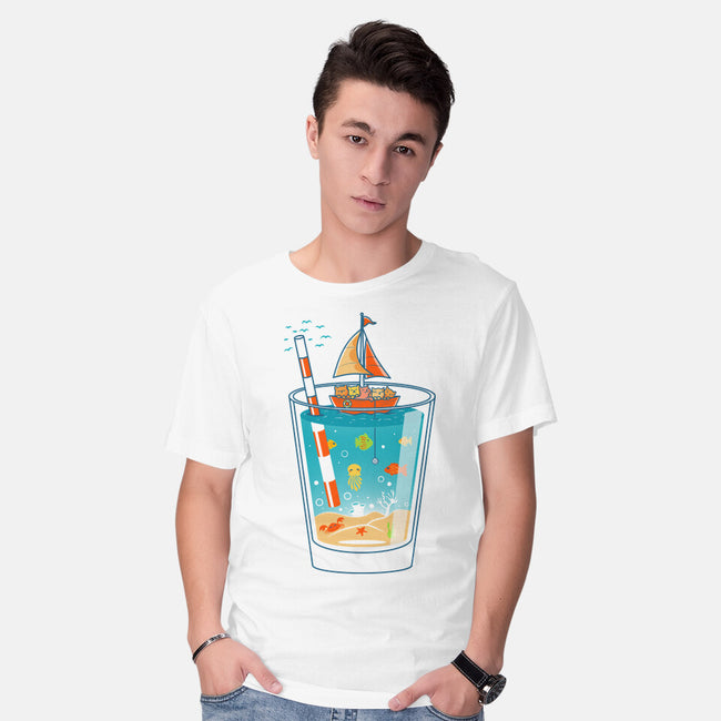 A Glass of Summer-Mens-Basic-Tee-erion_designs