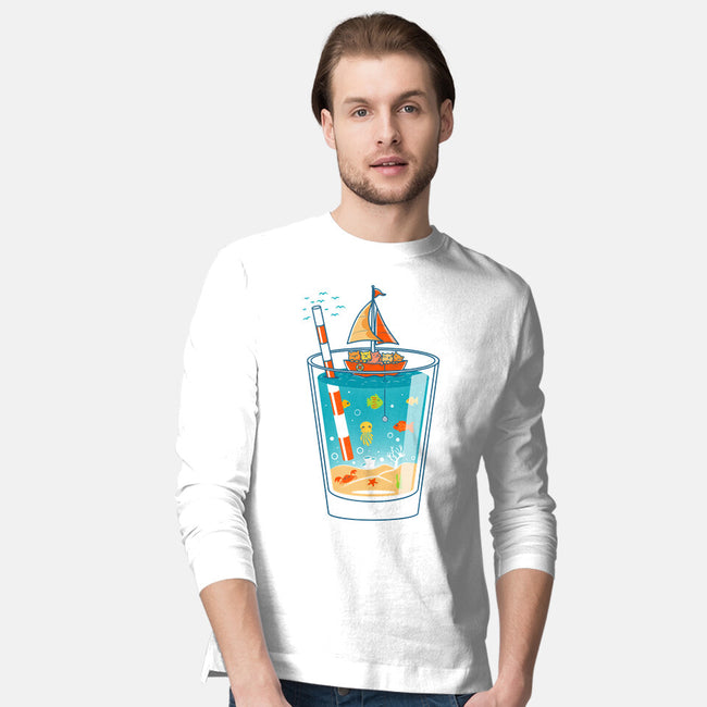 A Glass of Summer-Mens-Long Sleeved-Tee-erion_designs