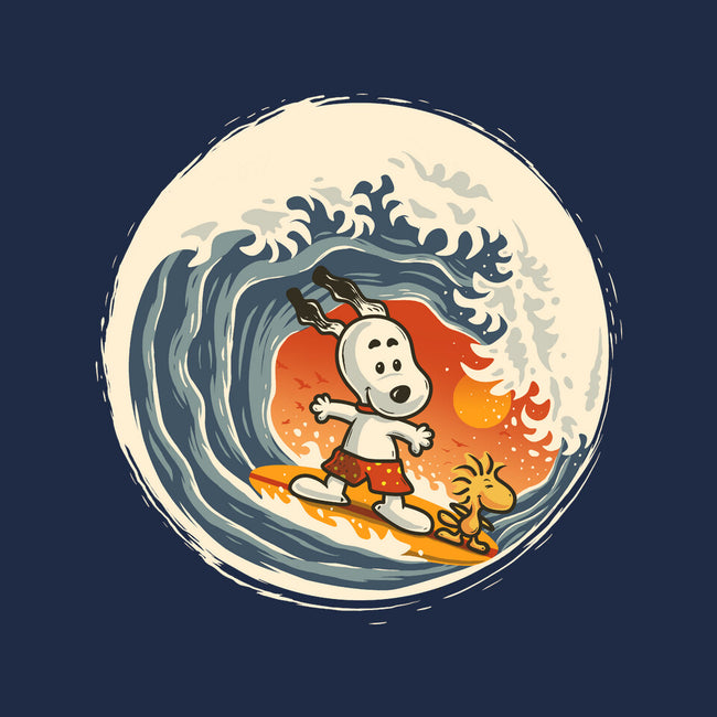 Surfing Beagle-Youth-Basic-Tee-erion_designs