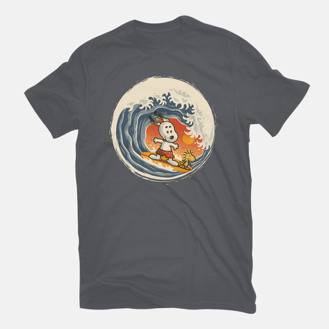 Surfing Beagle-Mens-Basic-Tee-erion_designs