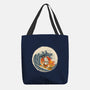 Surfing Beagle-None-Basic Tote-Bag-erion_designs
