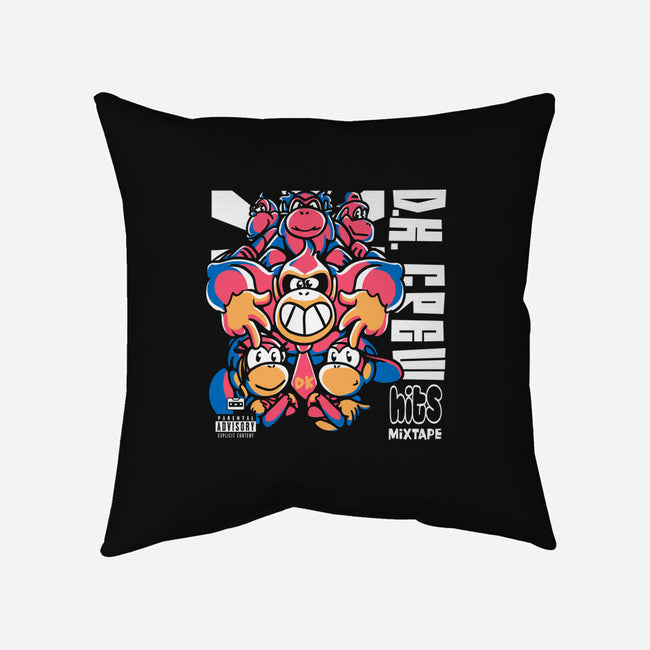 DK Crew Mixtape-None-Removable Cover-Throw Pillow-estudiofitas