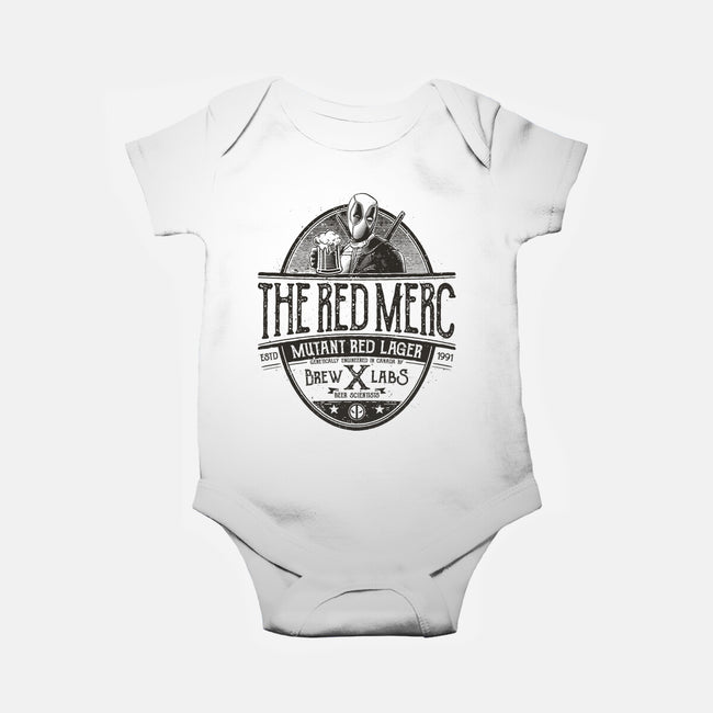 Mutant Red Lager-Baby-Basic-Onesie-teesgeex