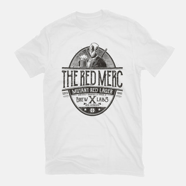 Mutant Red Lager-Mens-Basic-Tee-teesgeex