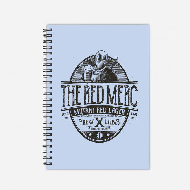 Mutant Red Lager-None-Dot Grid-Notebook-teesgeex