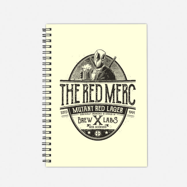 Mutant Red Lager-None-Dot Grid-Notebook-teesgeex