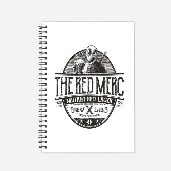 Mutant Red Lager-None-Dot Grid-Notebook-teesgeex