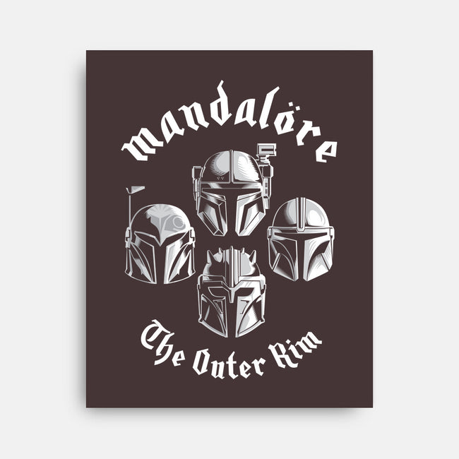 Mandalore Rhapsody-None-Stretched-Canvas-arace