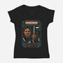 Leather Making Kit-Womens-V-Neck-Tee-glitchygorilla