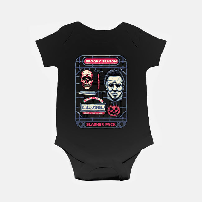 Slasher Kit-Baby-Basic-Onesie-glitchygorilla